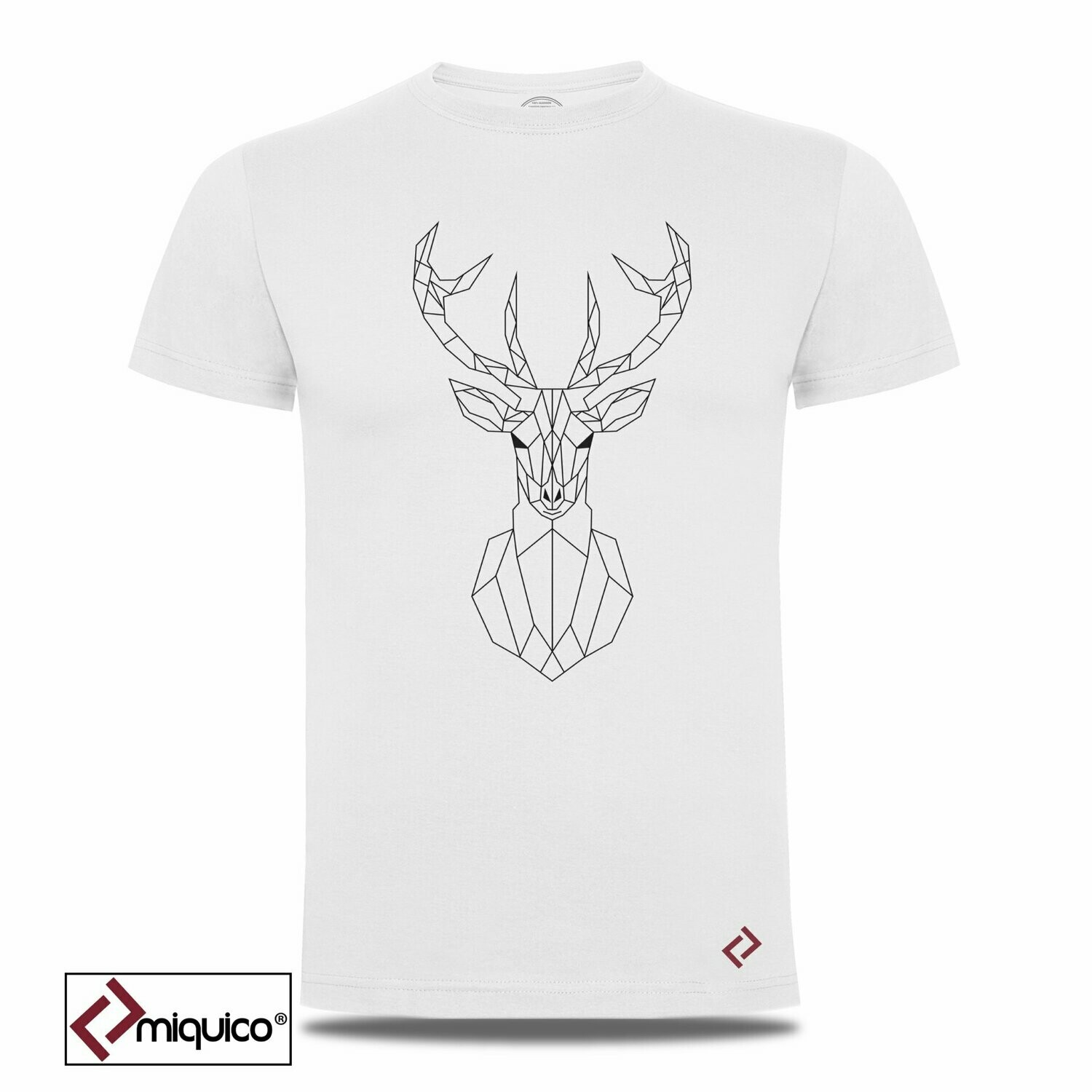 Camiseta Ciervo geométrico