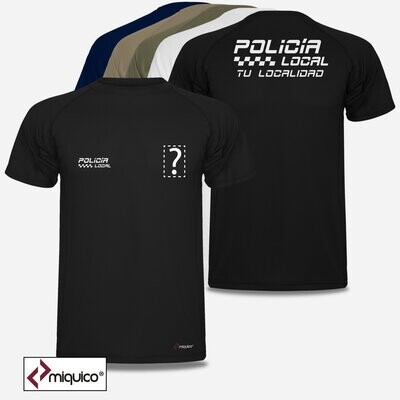 Camiseta personalizada Policía Local