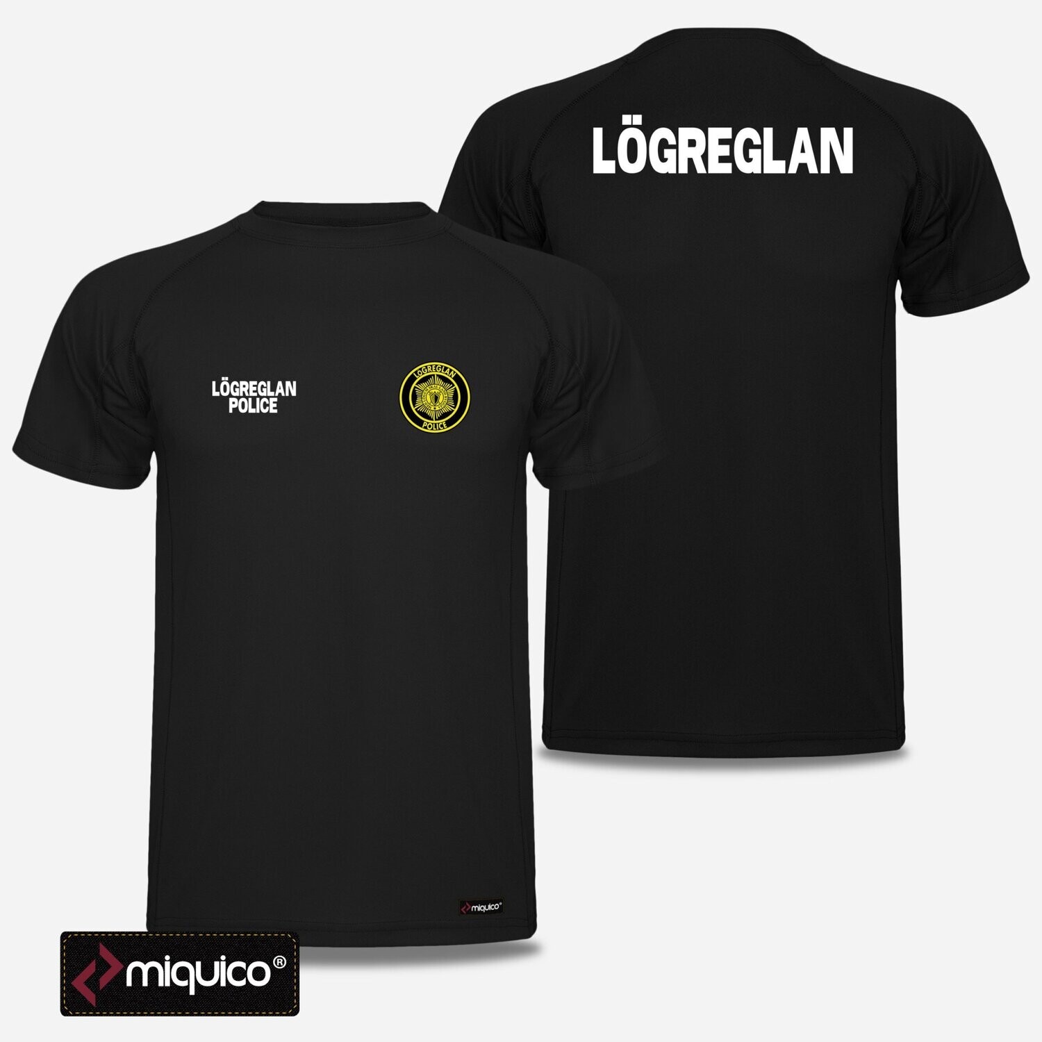 Camiseta LÖGREGLAN Islandia
