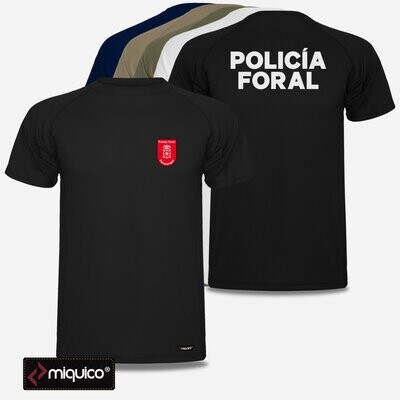 Camiseta Policía Foral Navarra