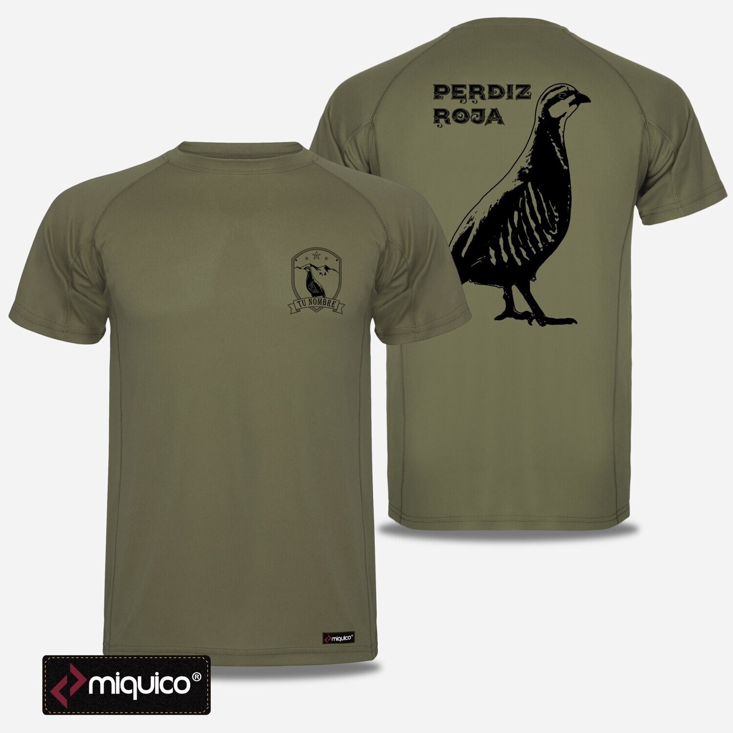 Camiseta personalizada Caza Perdiz
