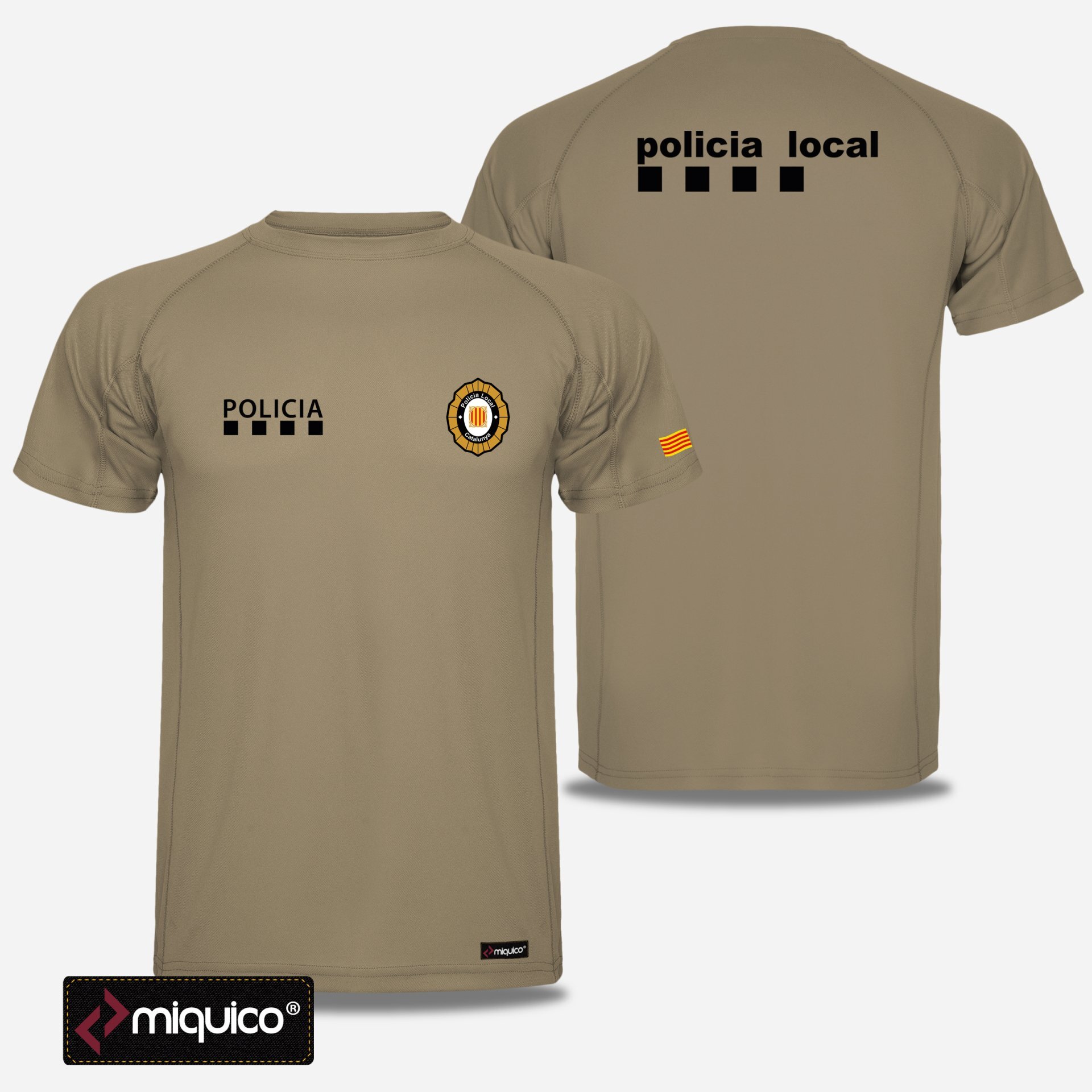 Camiseta policia discount