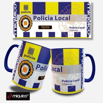 Taza personalizada Policía Local Catalunya
