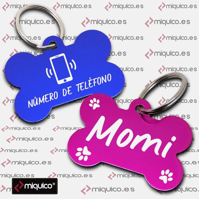 Chapa personalizada mascota