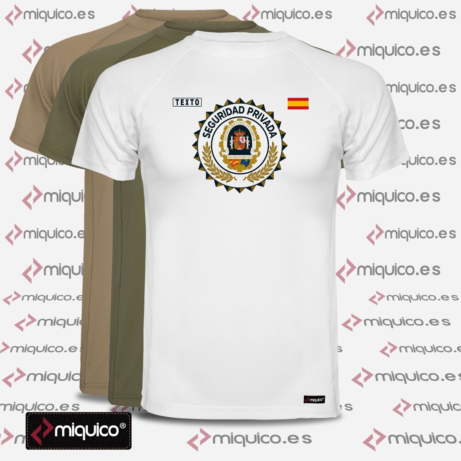 Camiseta personalizada Seguridad Privada