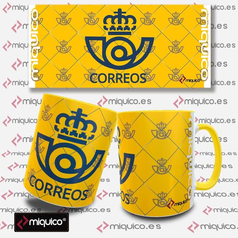 Taza escudo Correos