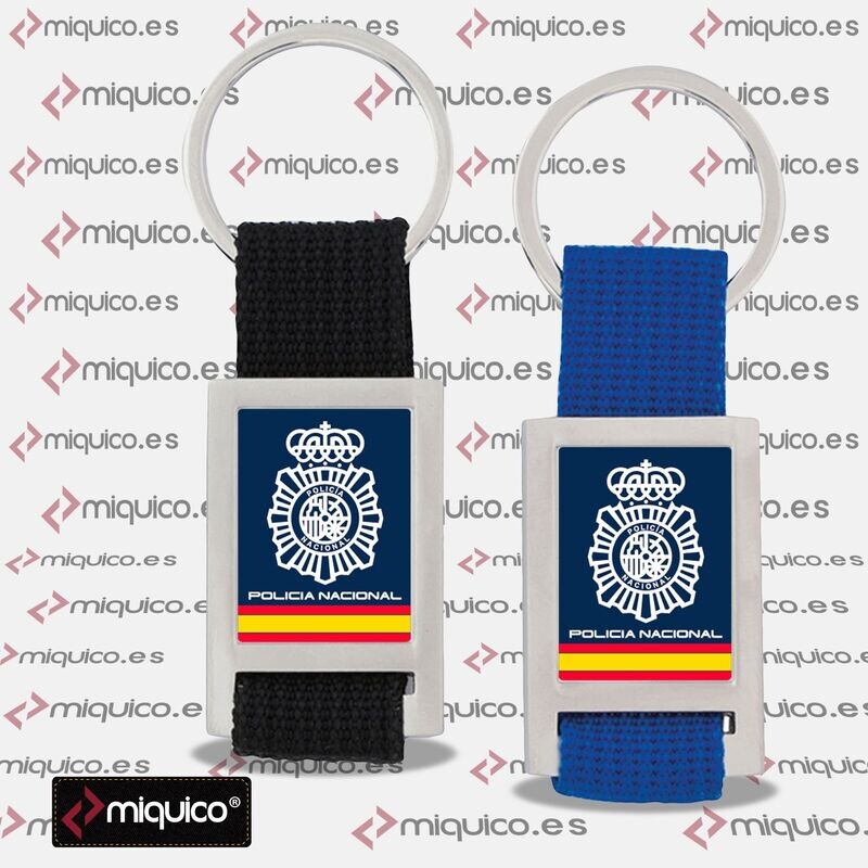 Llavero Policía Nacional