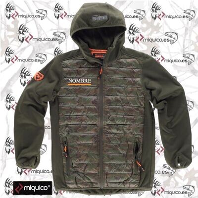 Sudadera personalizada acolchada Selva