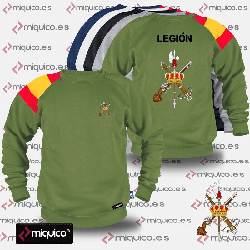 Sudadera bandera Legión