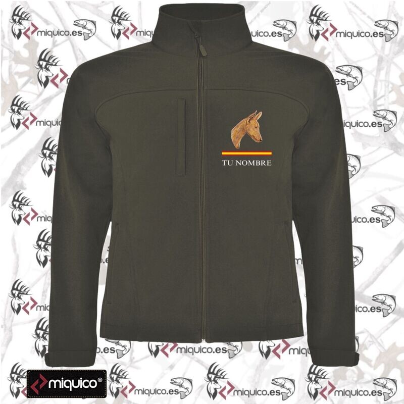Softshell bordado Podenco Caza