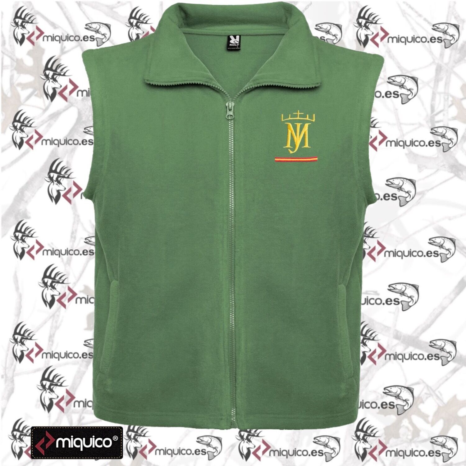 Chaleco polar bordado Personalizado