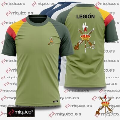 Camiseta bandera Legión
