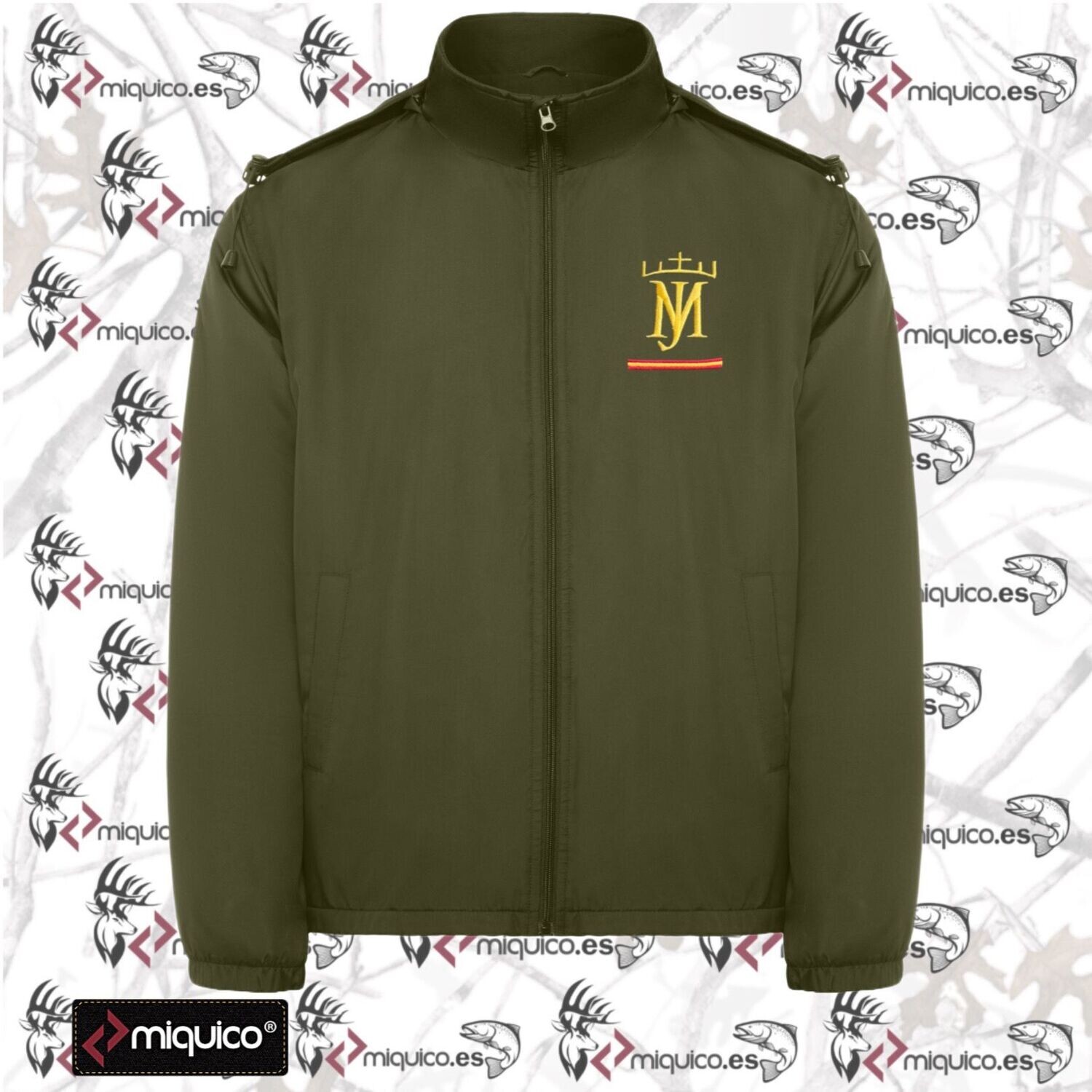 Chaqueta impermeable bordada Personalizada