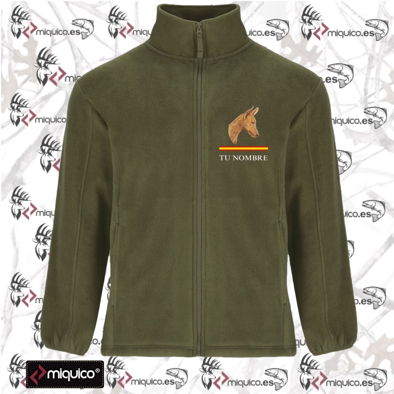 Polar bordado Podenco Caza