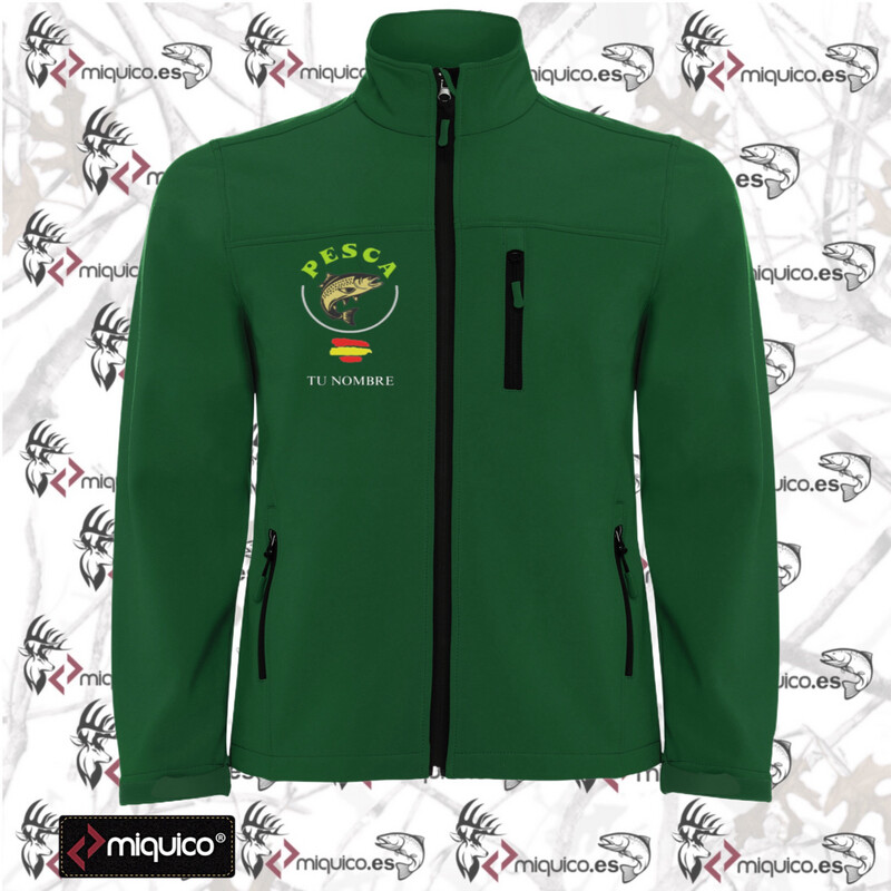 Softshell bordado Pesca