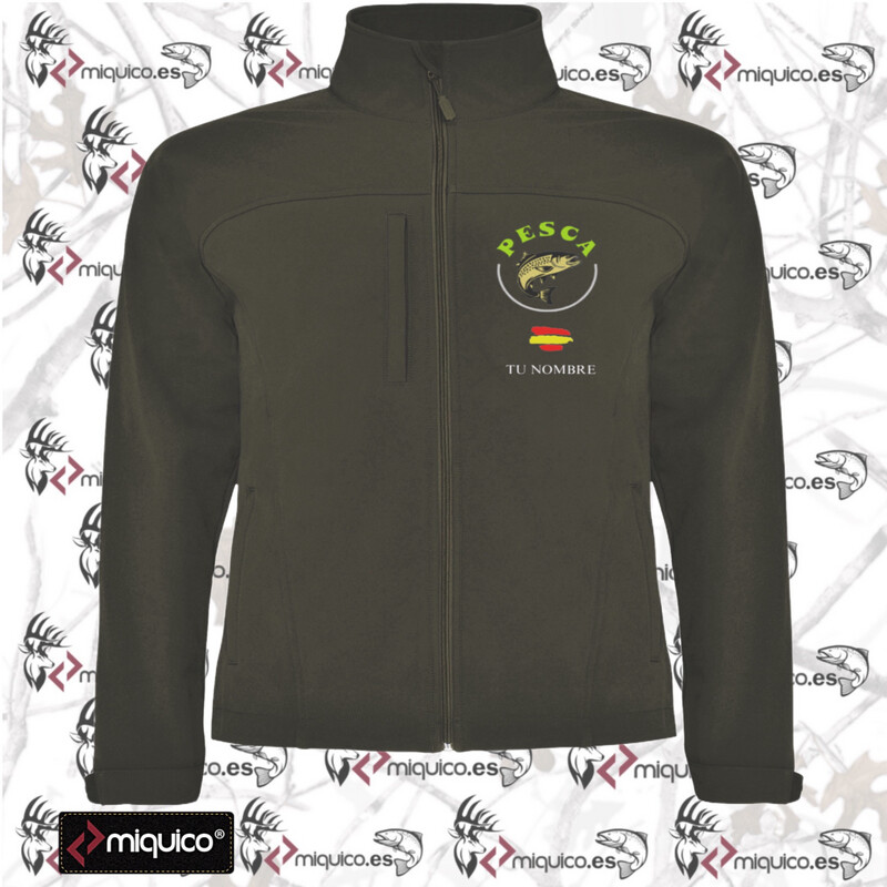 Softshell bordado Pesca