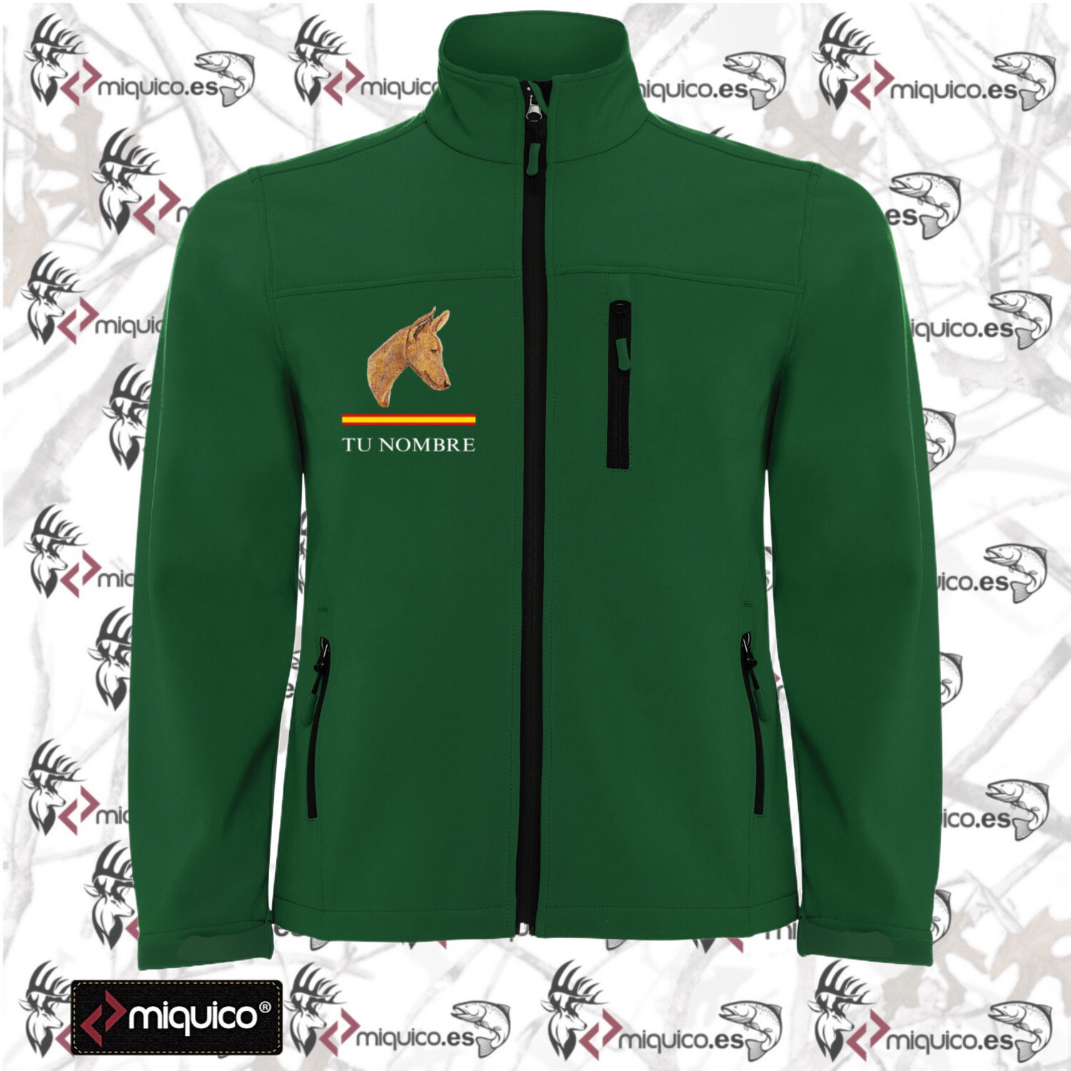 Softshell bordado Podenco Caza