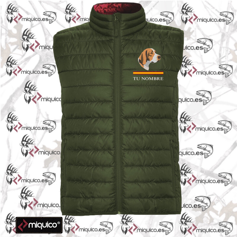 Chaleco bordado Beagle