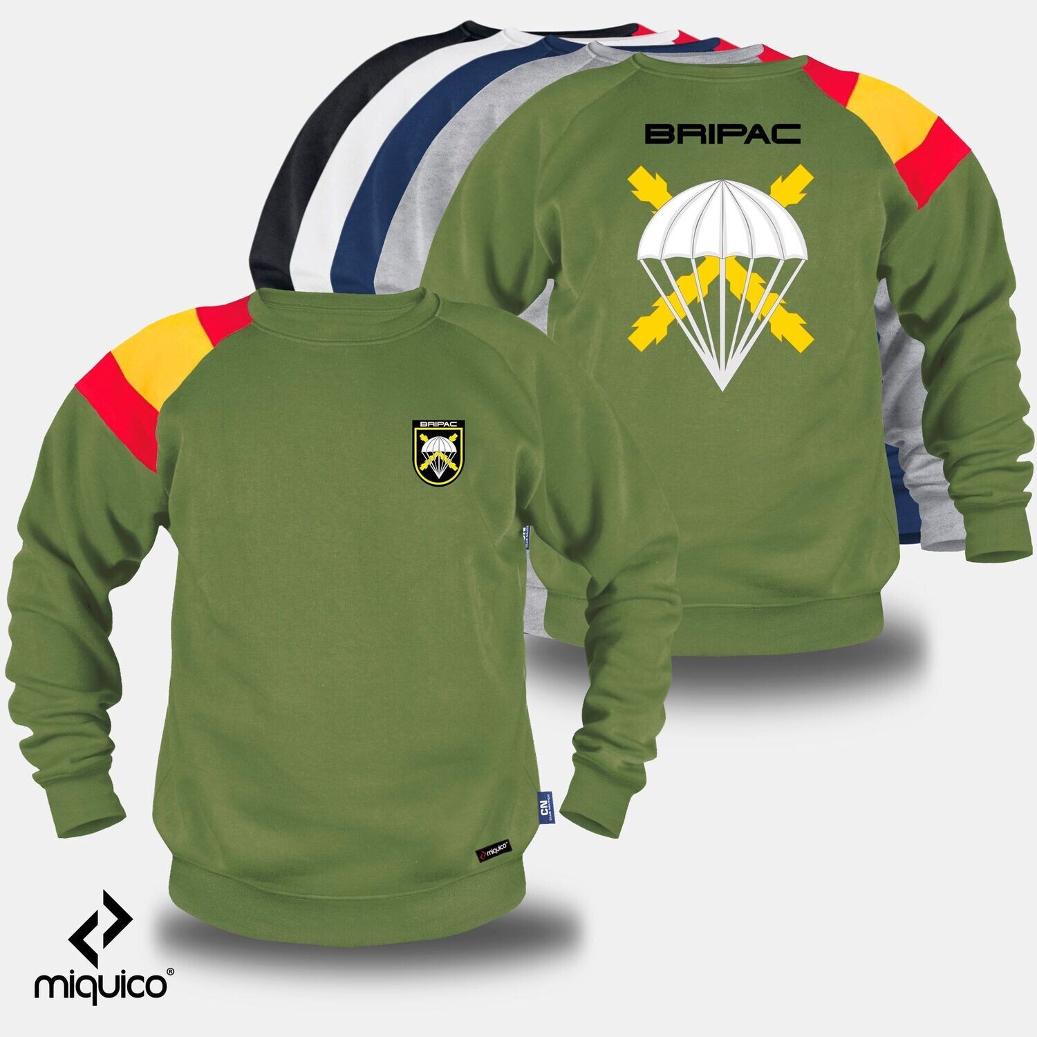 Sudadera bandera BRIPAC