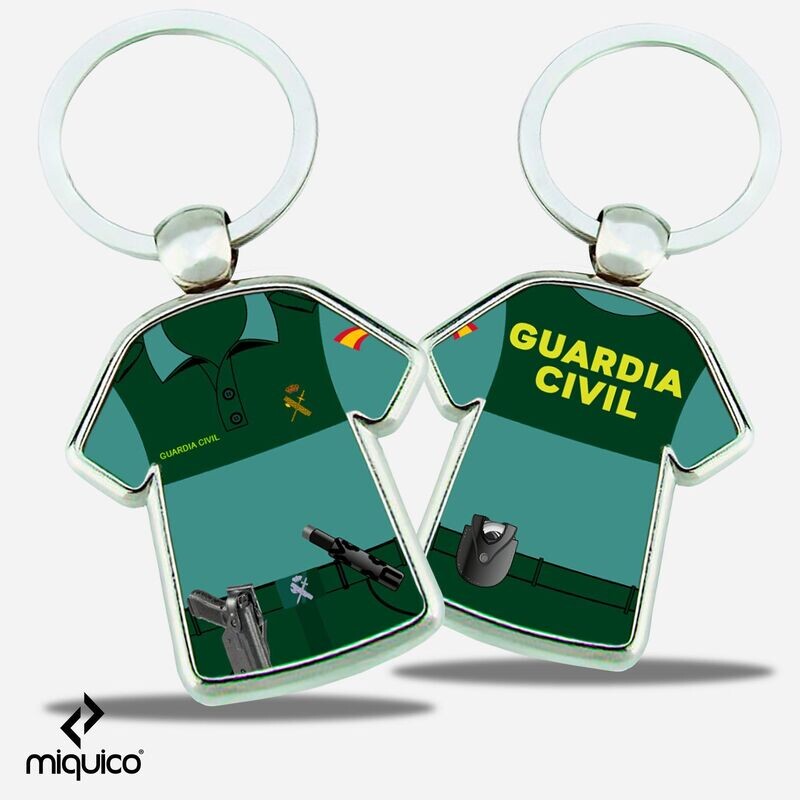 Llavero camiseta Guardia Civil