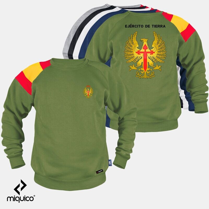 Sudadera bandera Ejército de Tierra