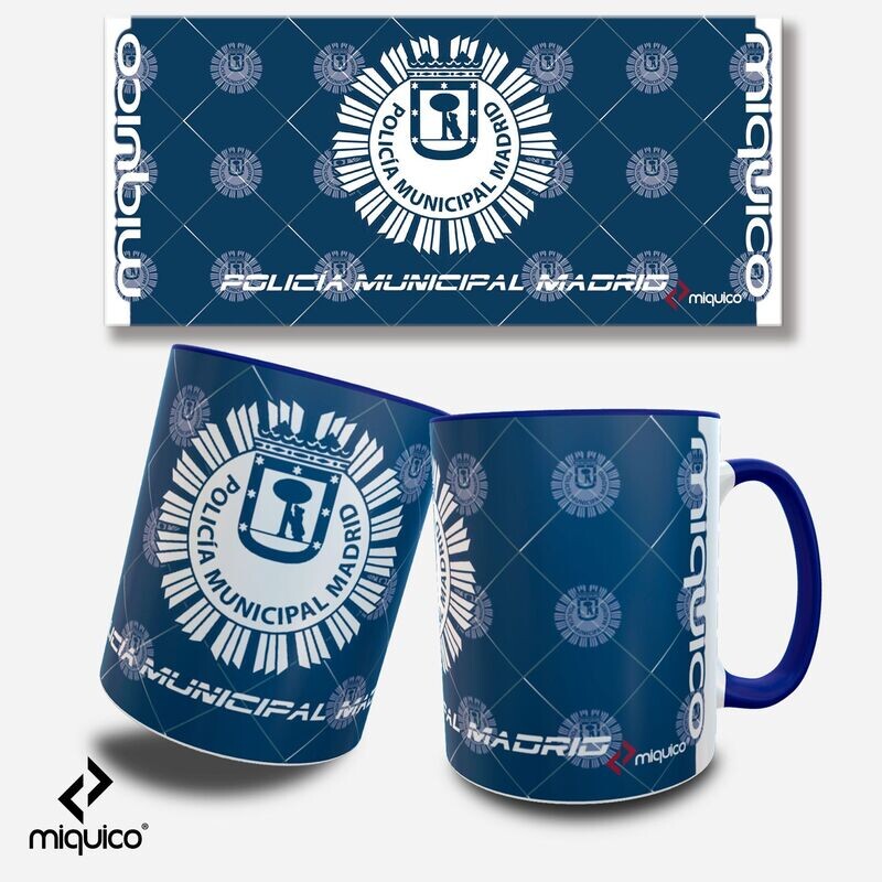 Taza Policía Municipal Madrid