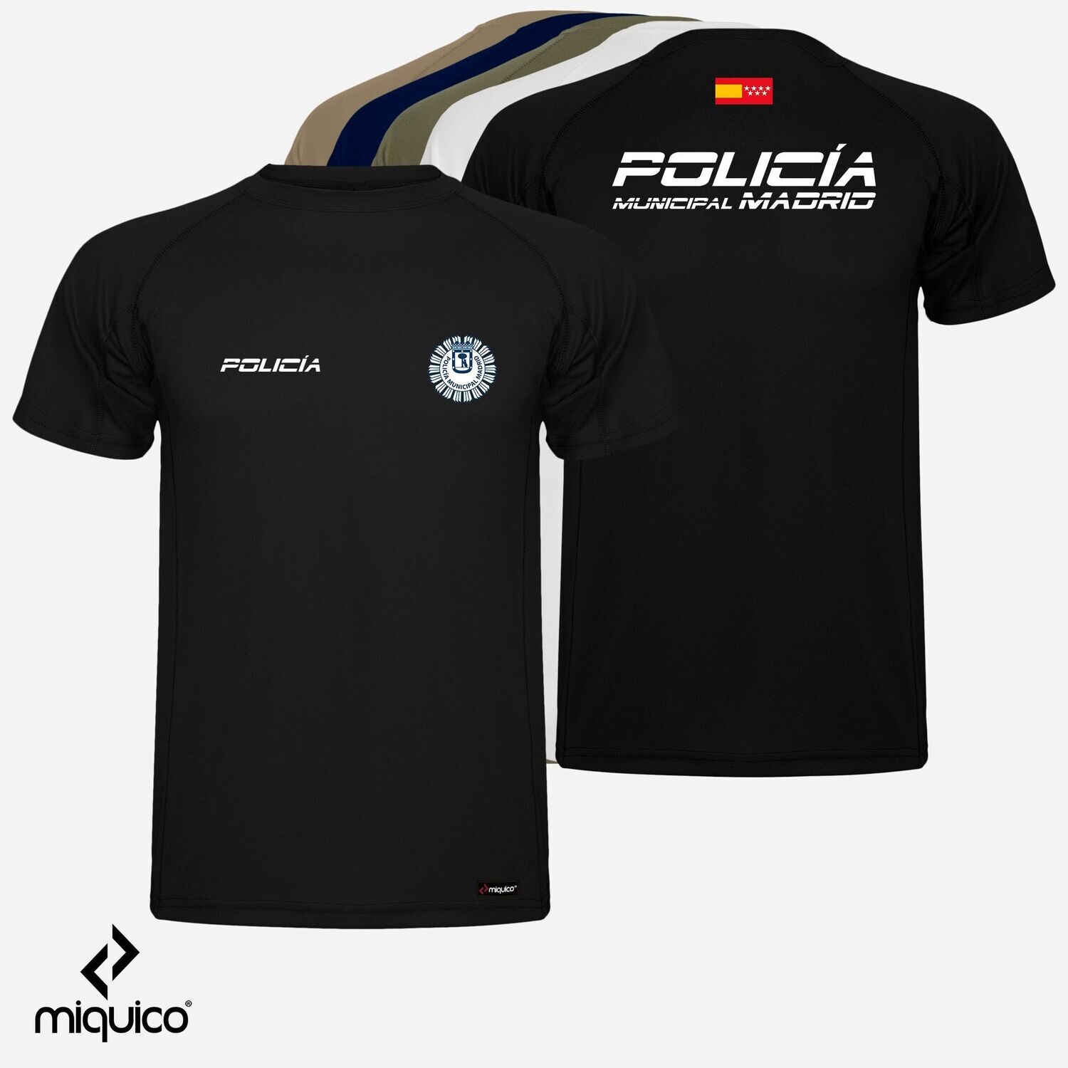 Camiseta Policía Municipal Madrid