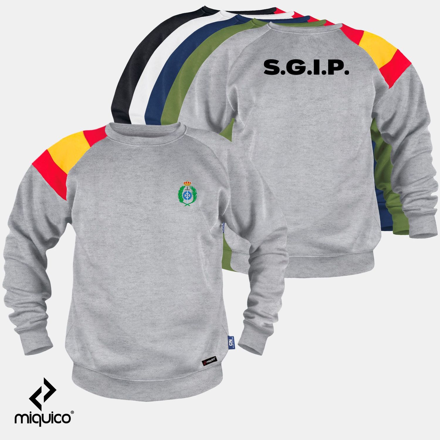 Sudadera bandera Instituciones Penitenciarias
