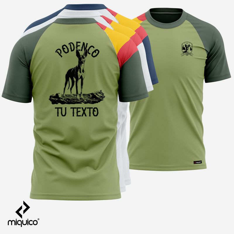 Camiseta bandera Podenco Caza