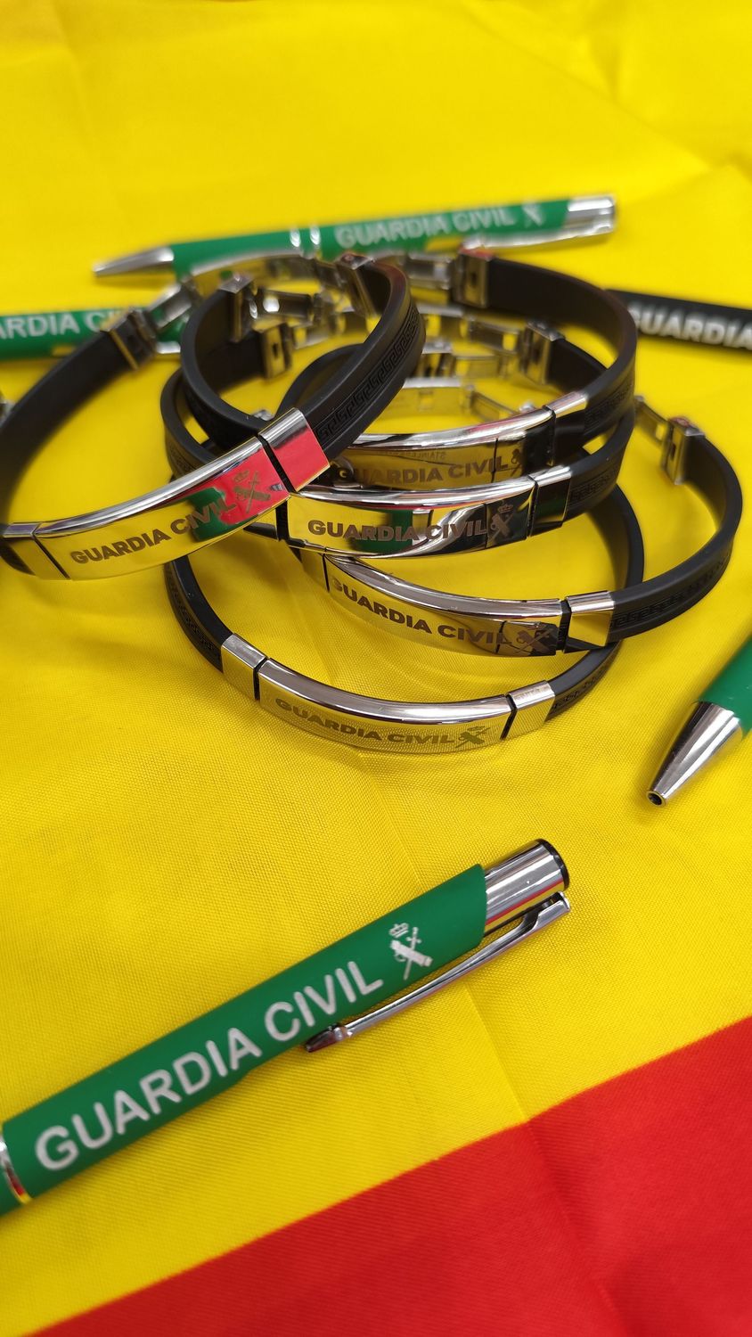 Pulsera acero Guardia Civil