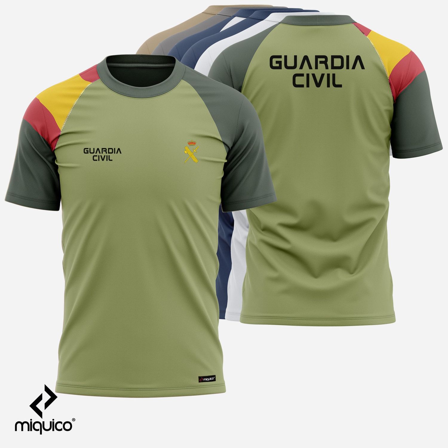 Camiseta bandera Guardia Civil