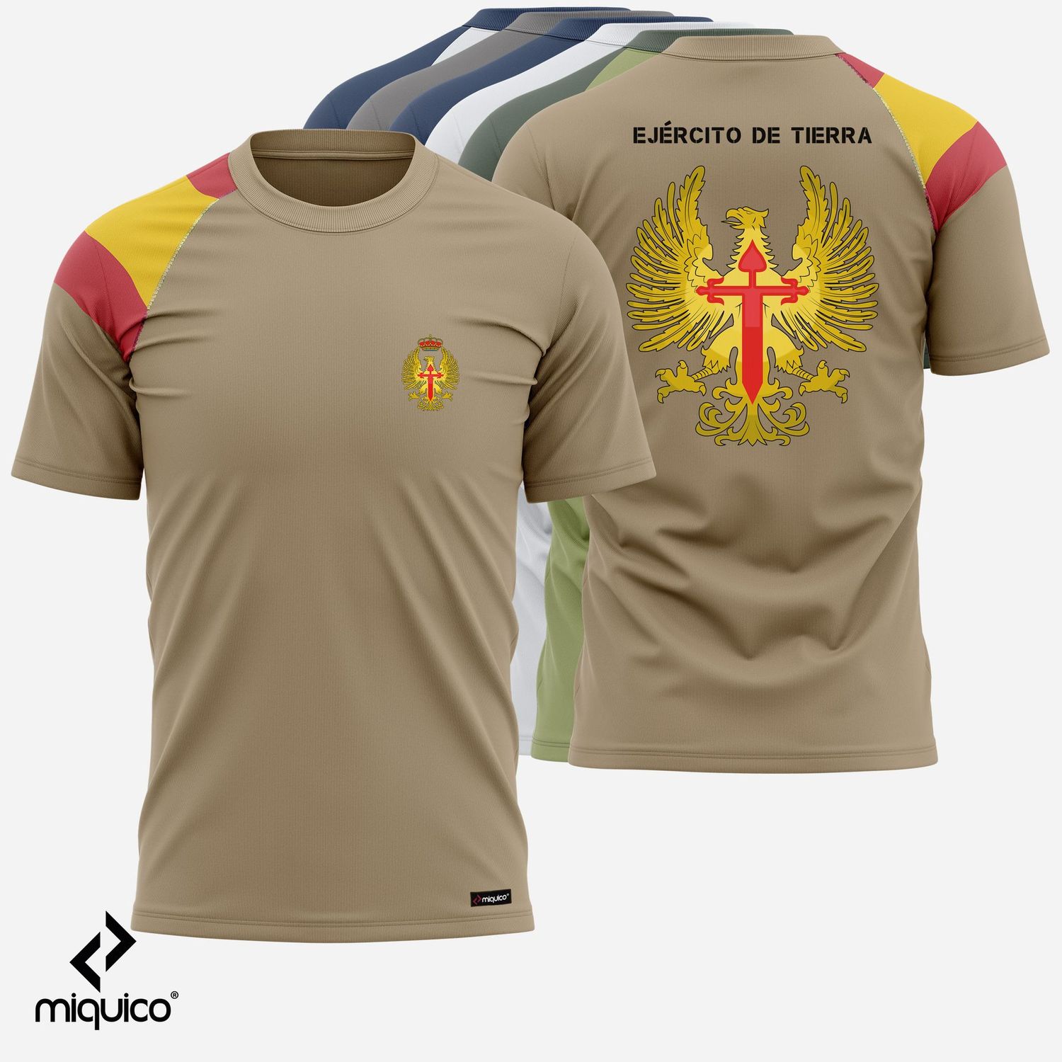 Camiseta bandera Ejército de Tierra