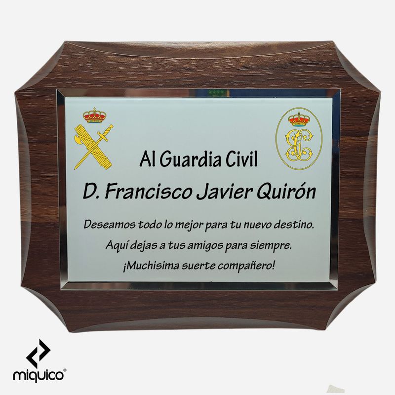 Metopa personalizada Guardia Civil