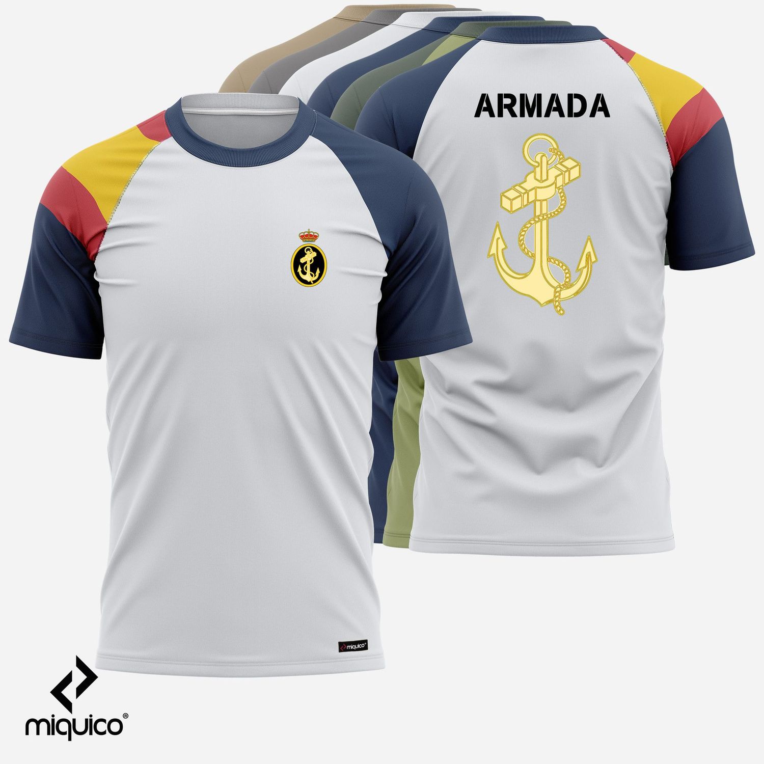 Camiseta bandera Armada Española