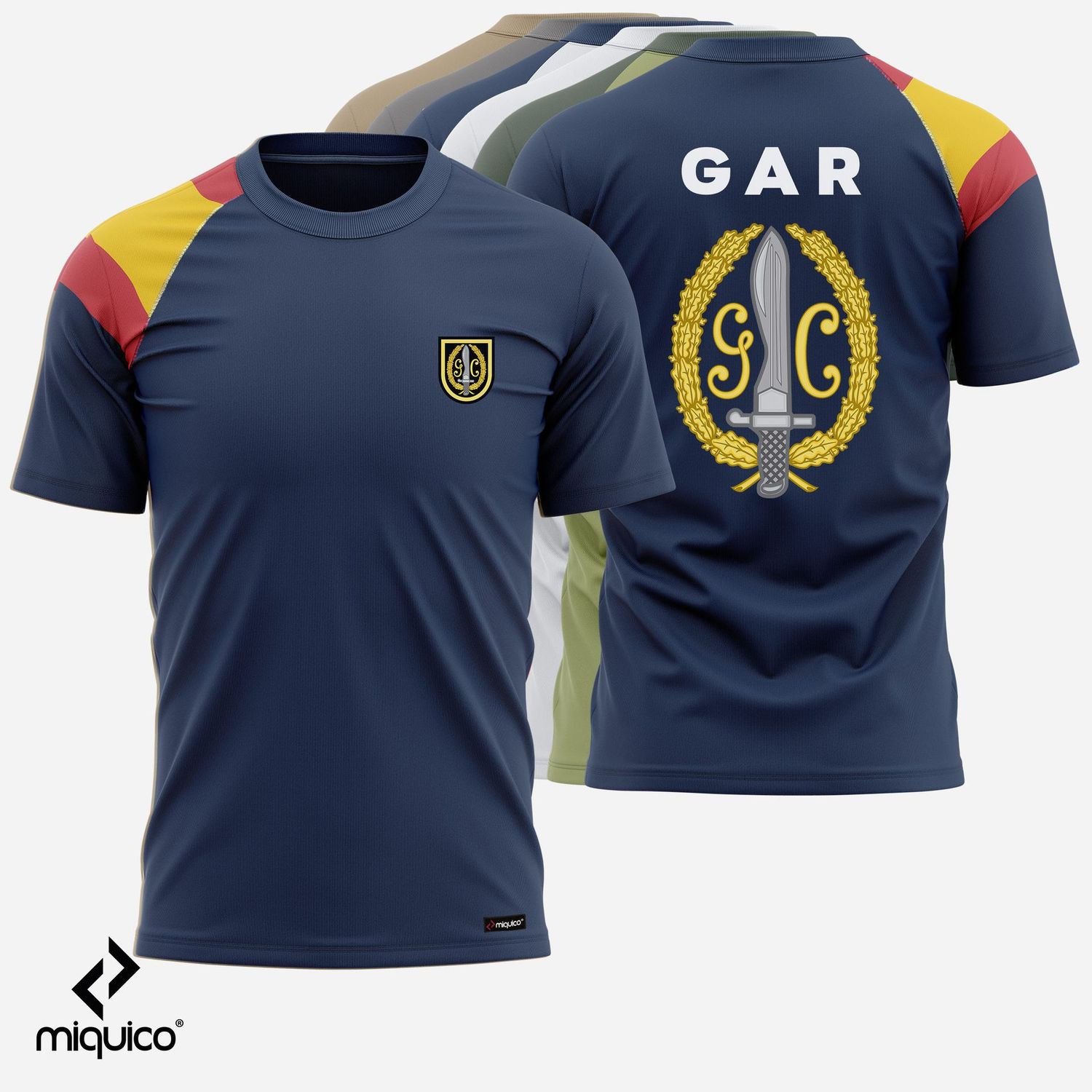 Camiseta bandera GAR