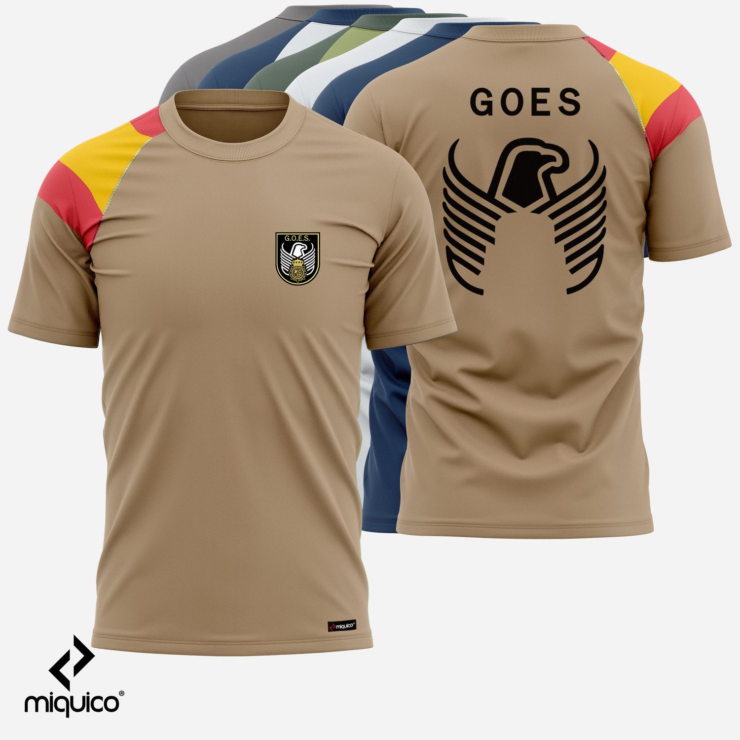 Camiseta bandera GOES