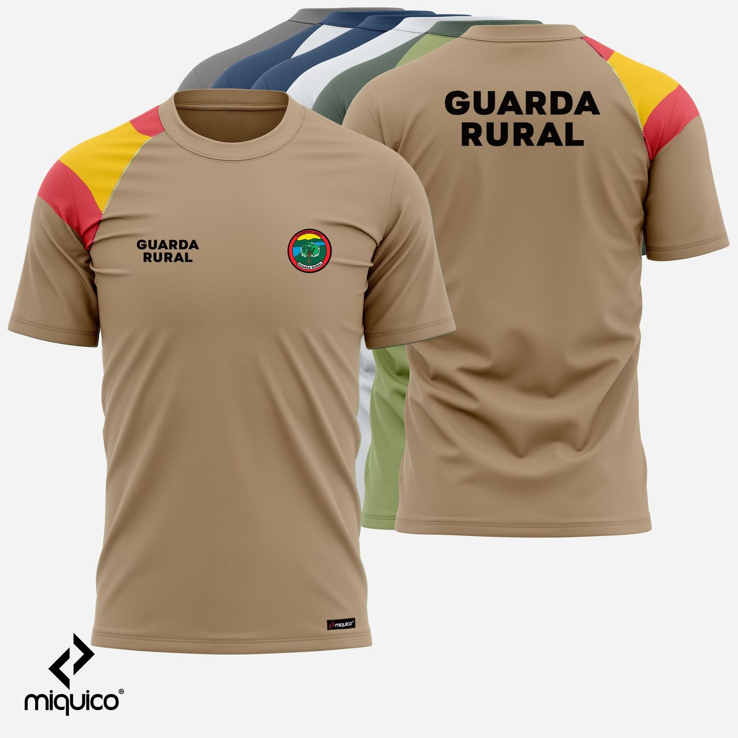Camiseta bandera Guarda Rural