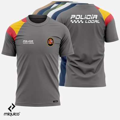Camiseta bandera Policía Local