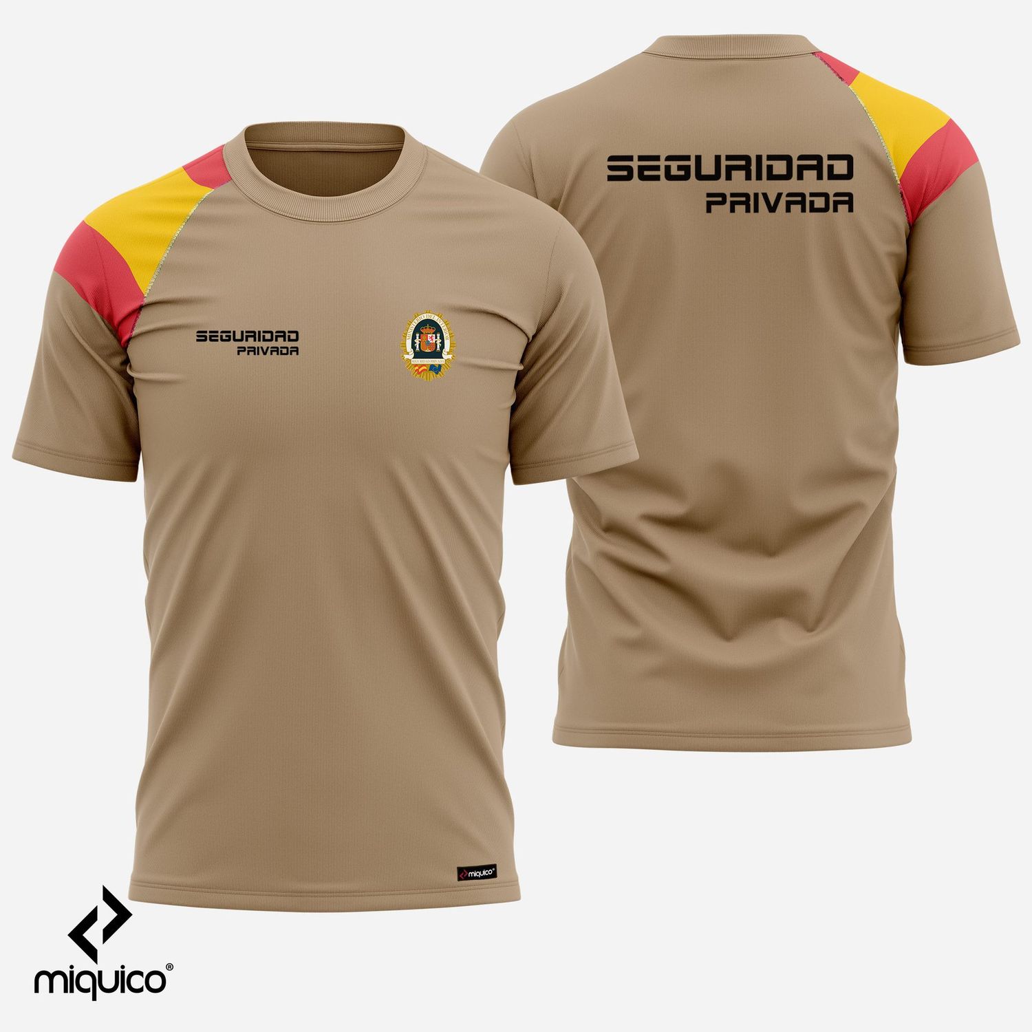 Camiseta bandera Seguridad Privada