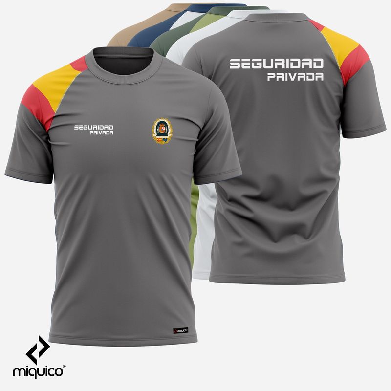 Camiseta bandera Seguridad Privada