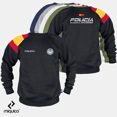 Sudadera bandera Policía Municipal Madrid