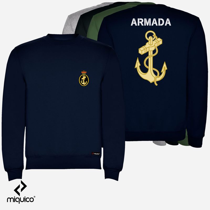 Sudadera clásica Armada Española