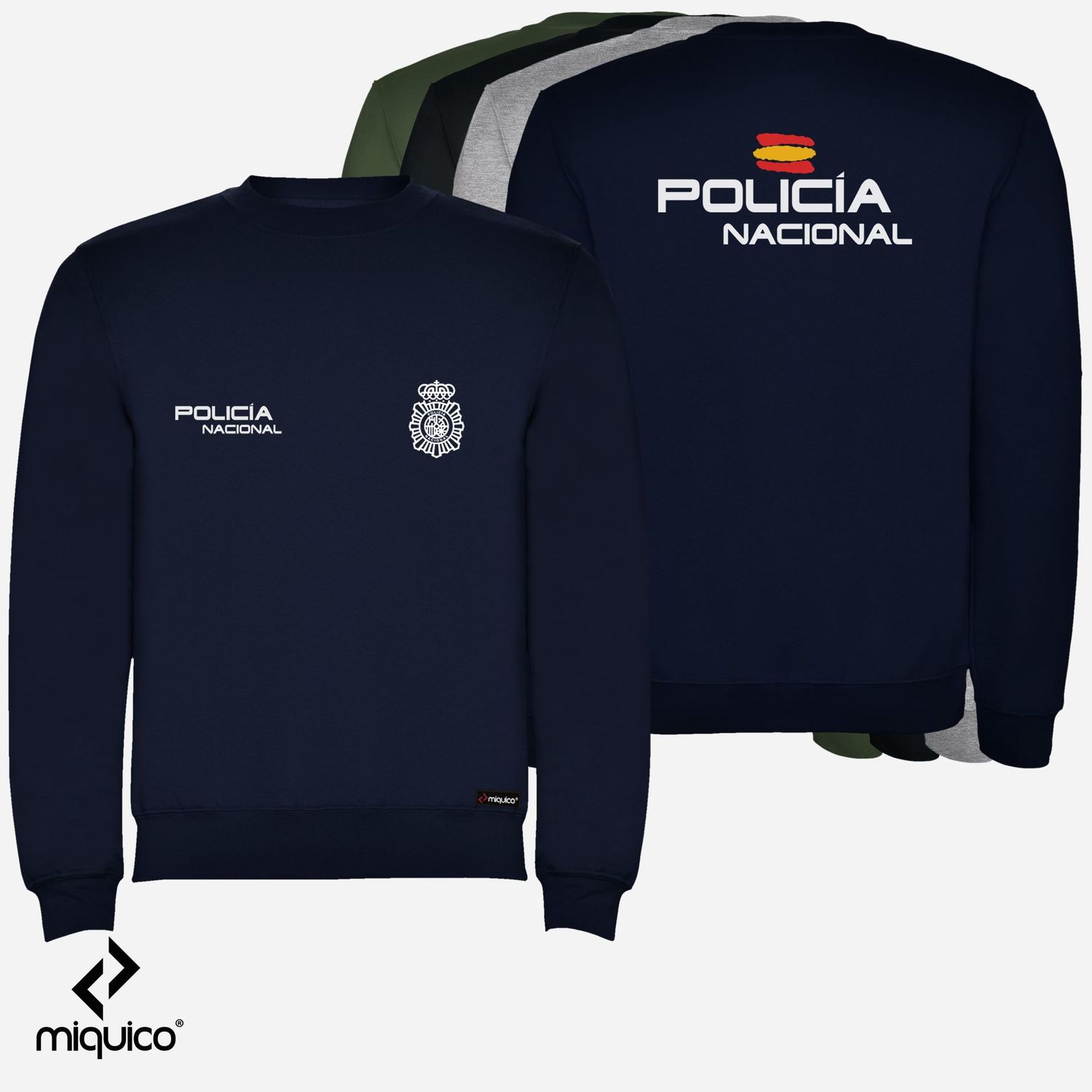 Sudadera clásica Policía Nacional