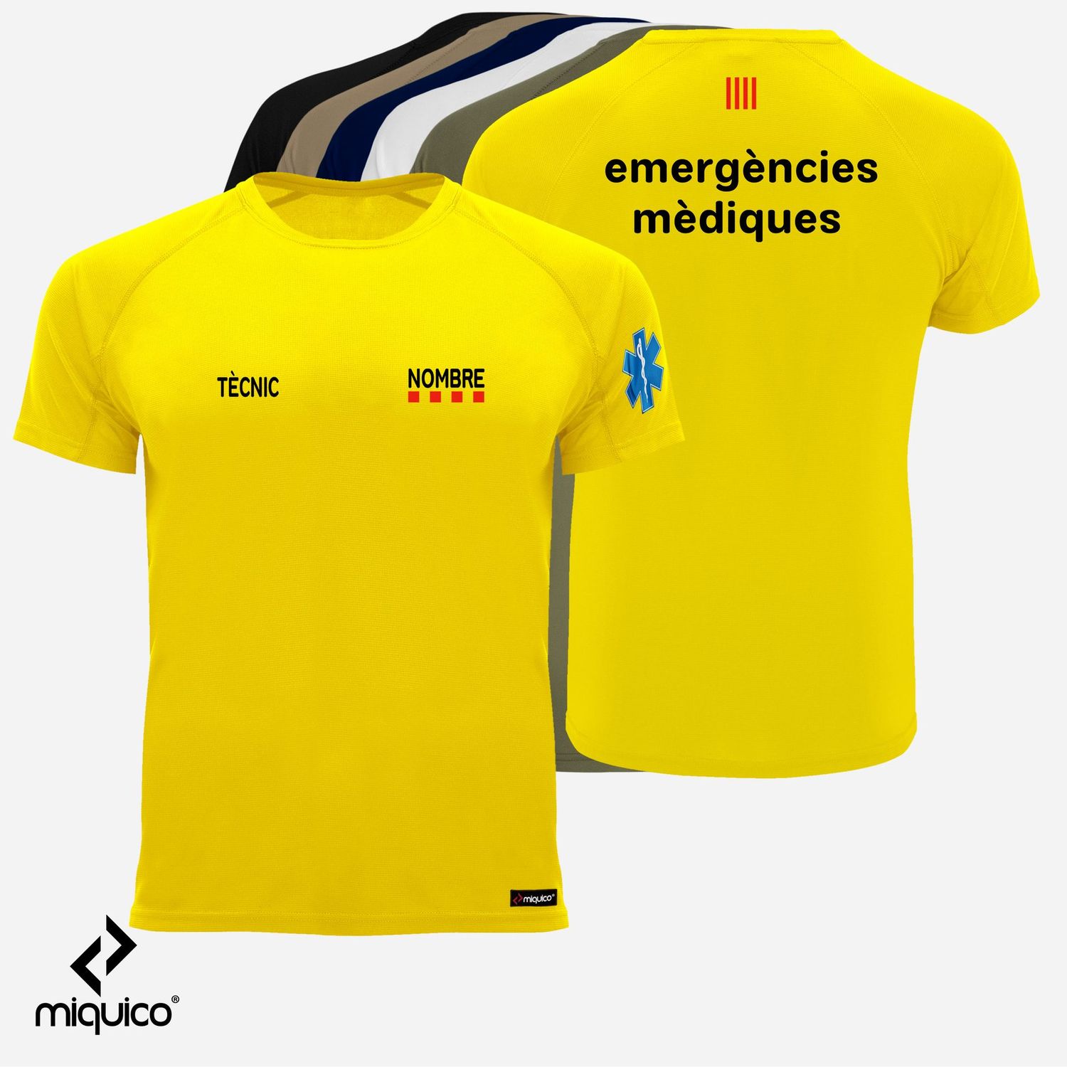 Camiseta personalizada Emergències Mèdiques