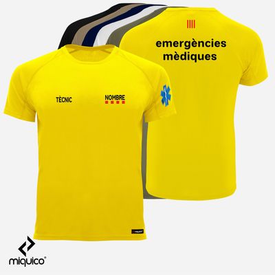 Camiseta personalizada Emergències Mèdiques