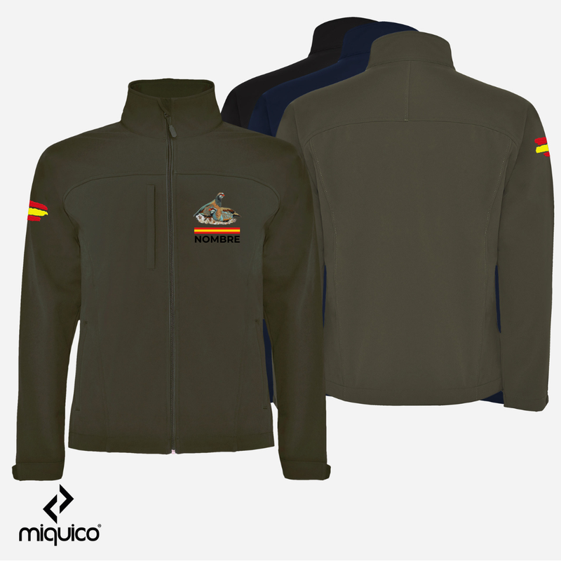 Softshell bordado Perdices Caza
