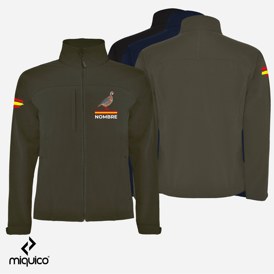 Softshell bordado Perdiz Caza