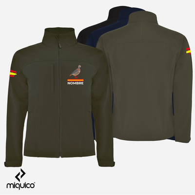 Softshell bordado Perdiz Caza