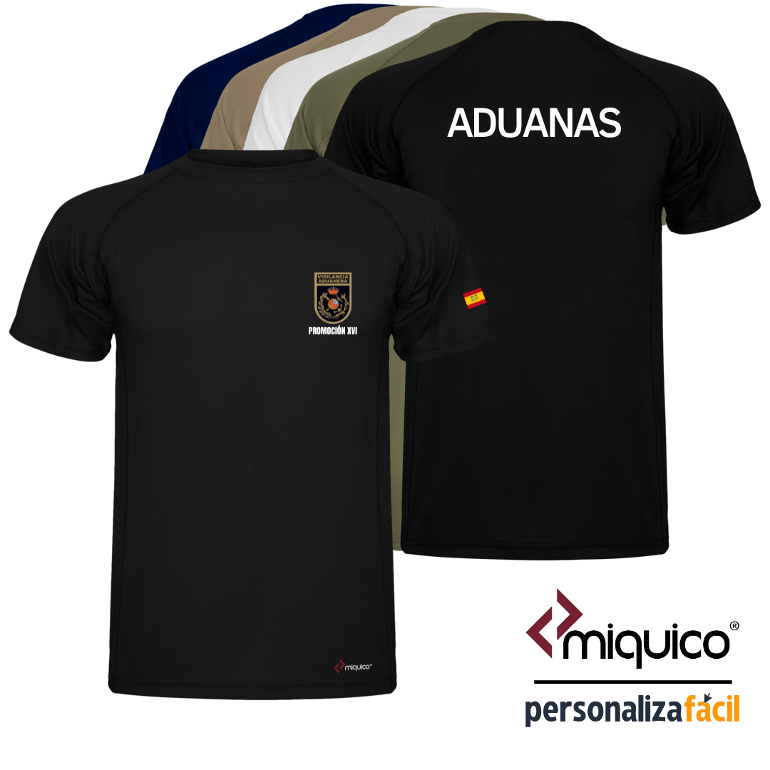 Camiseta Promoción XVI Vigilancia Aduanera MUJER M
