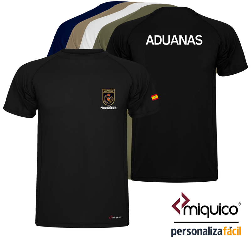 Camiseta Promoción XVI Vigilancia Aduanera MUJER M Camiseta Promoción XVI Vigilancia Aduanera MUJER M